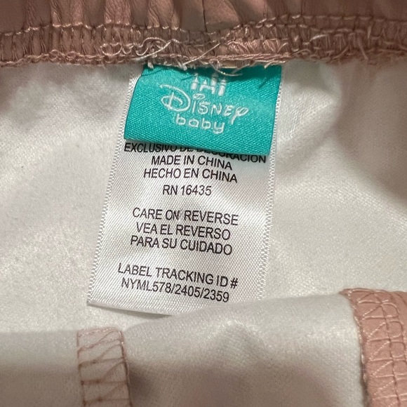 Disney Baby Minnie Mouse Pink Polyester Pants Sz 12M 💕 - Picture 3 of 4